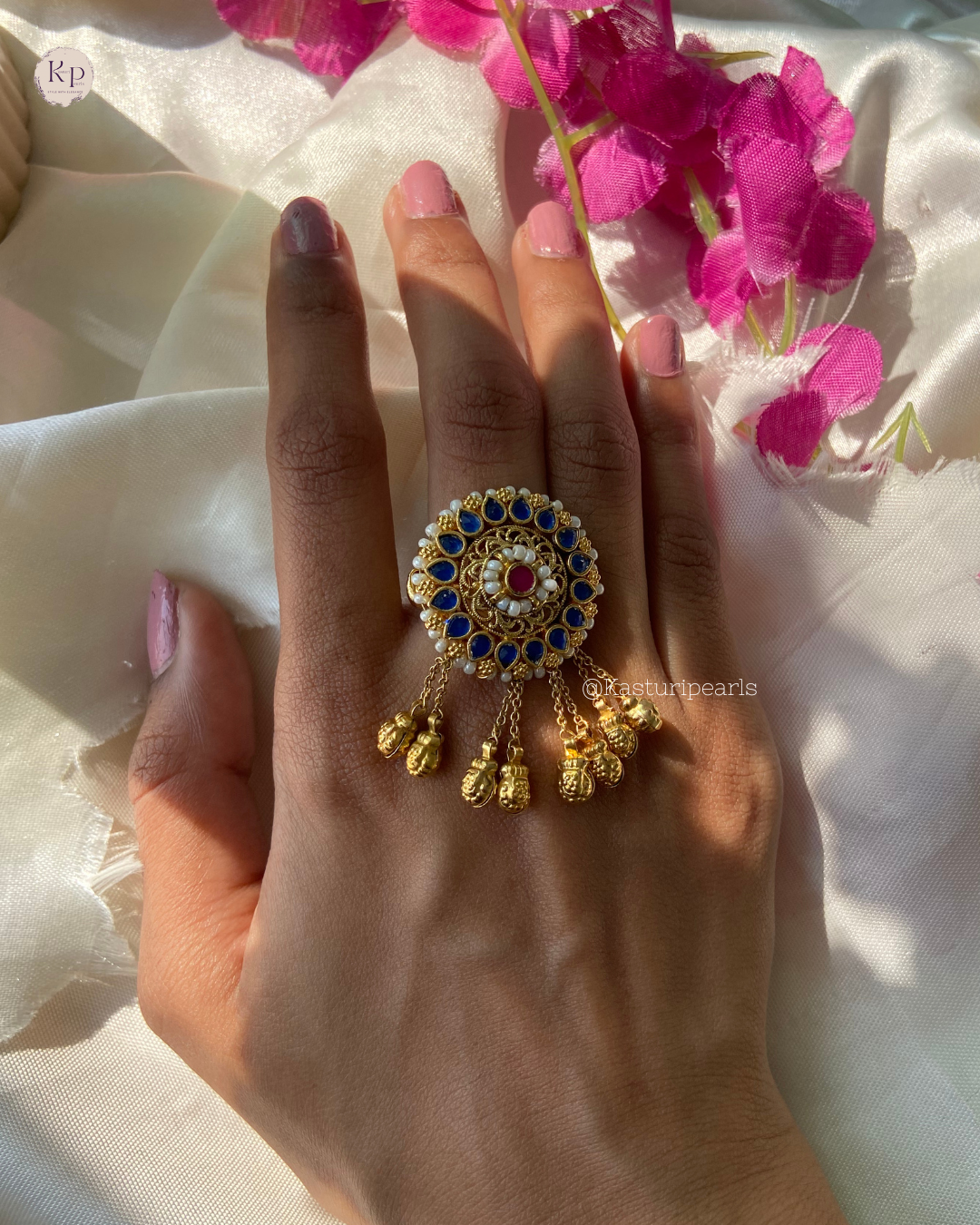 Anaya Antique Copper Ring