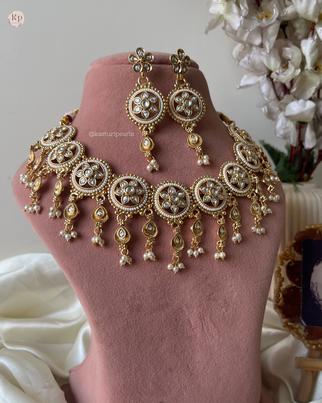 Anjali Antique Kundan Neckset