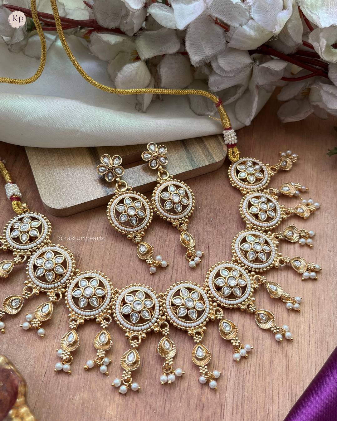 Anjali Antique Kundan Neckset