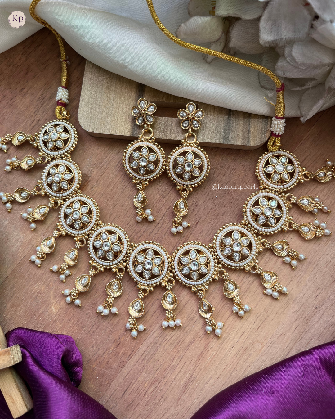 Anjali Antique Kundan Neckset