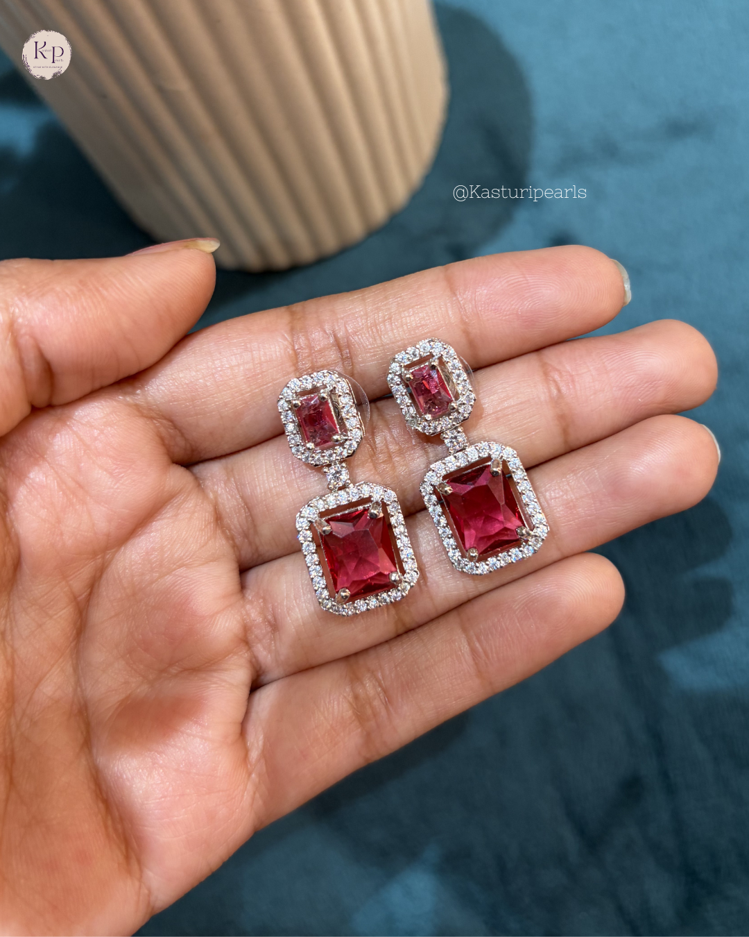 Anne Ruby AD Earrings