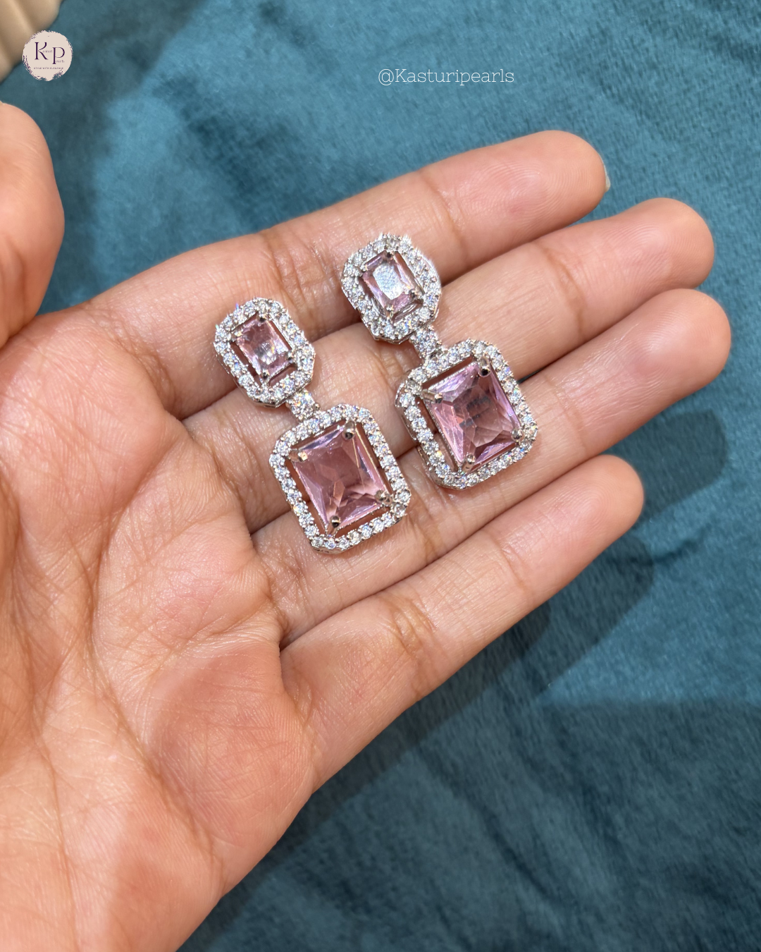 Anne Pink AD Earrings