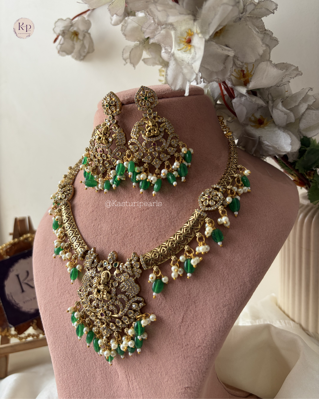 Anshika Temple Neckset