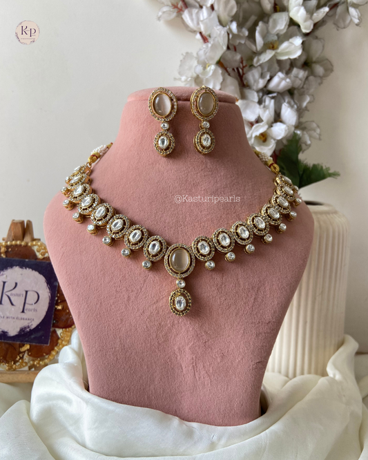 Anushka Victorian Polish Necklace