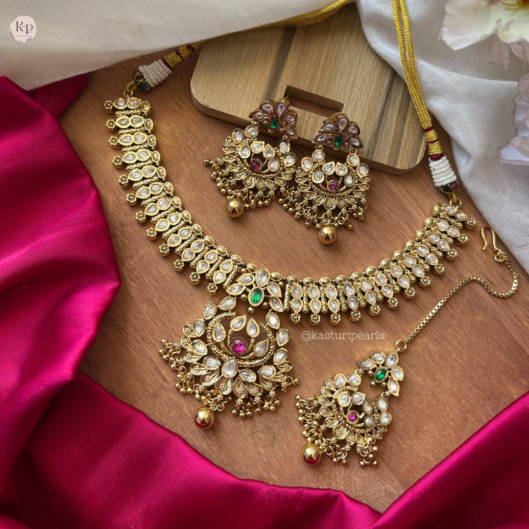 Arpita Antique copper Neckset