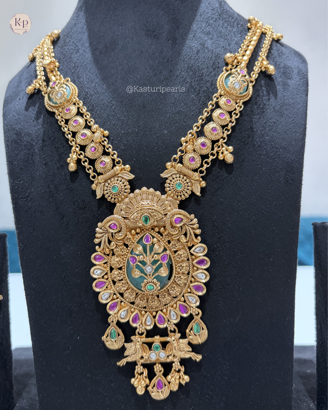Arya Antique Heritage long Necklace set