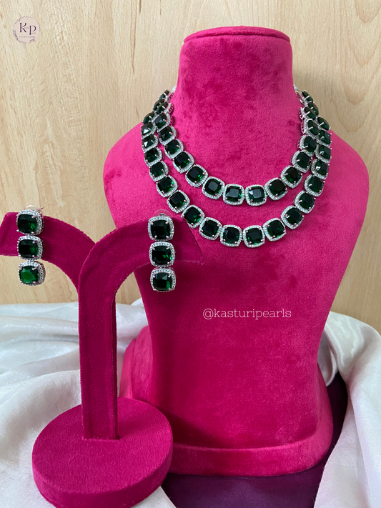 Ashwini 2.0 American diamond Necklace