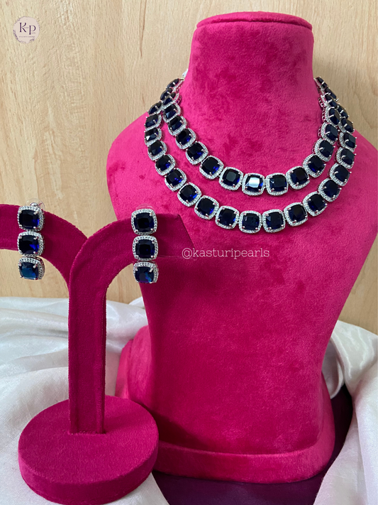 Ashwini 2.0 American diamond neckset