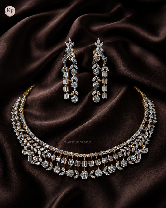 Purna Gold polish neckset