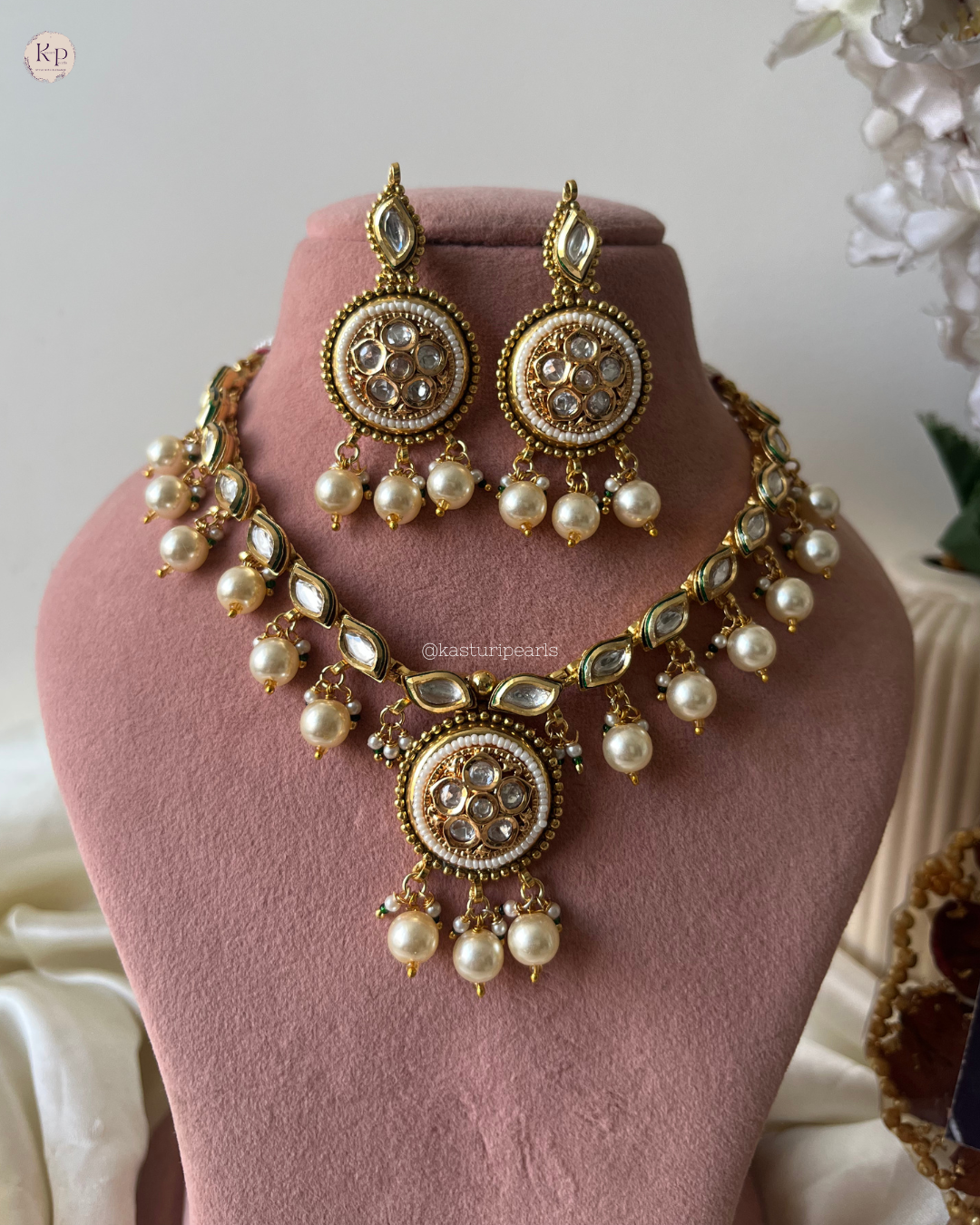 Darshana Antique Kundan Neckset