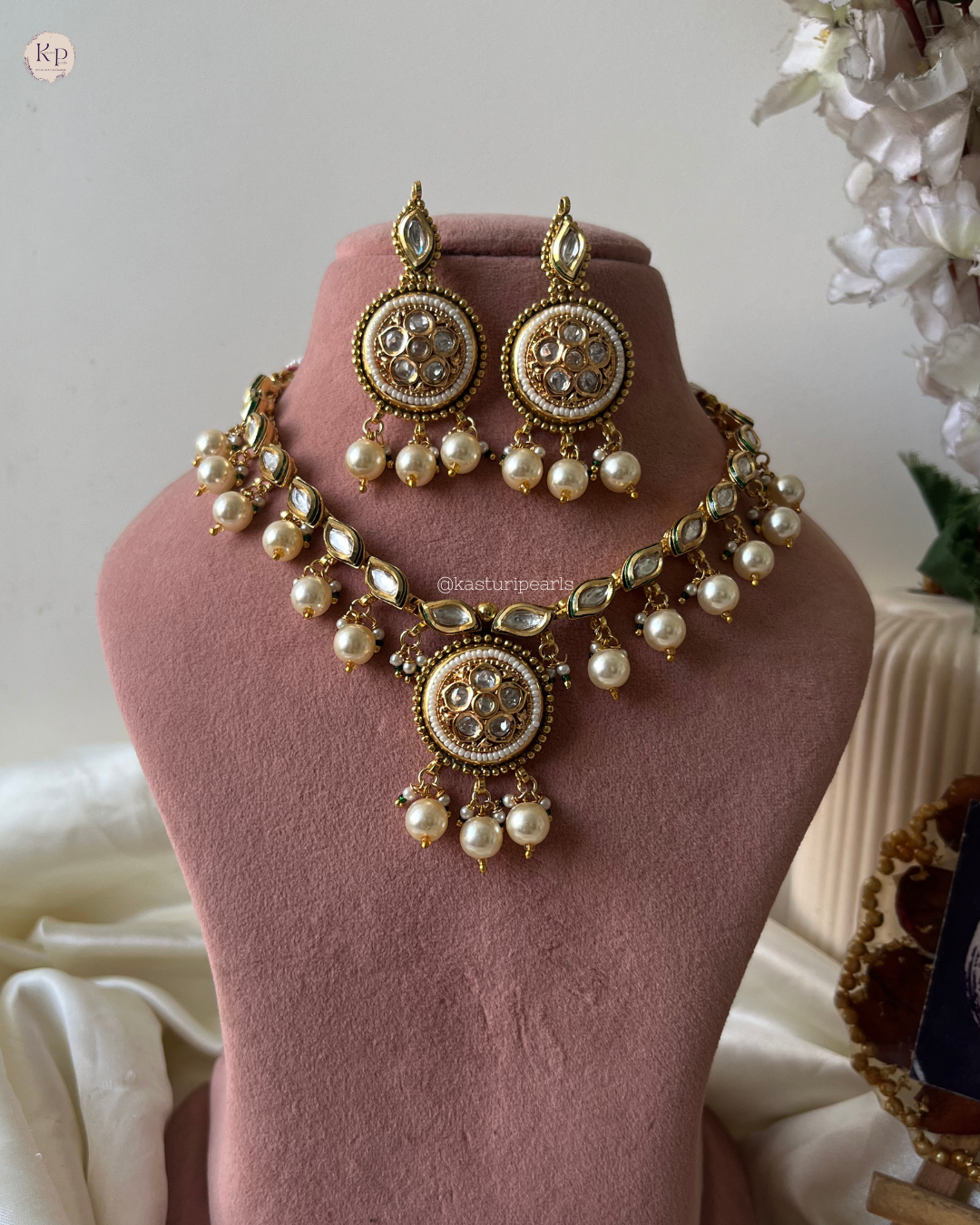 Darshana Antique Kundan Neckset