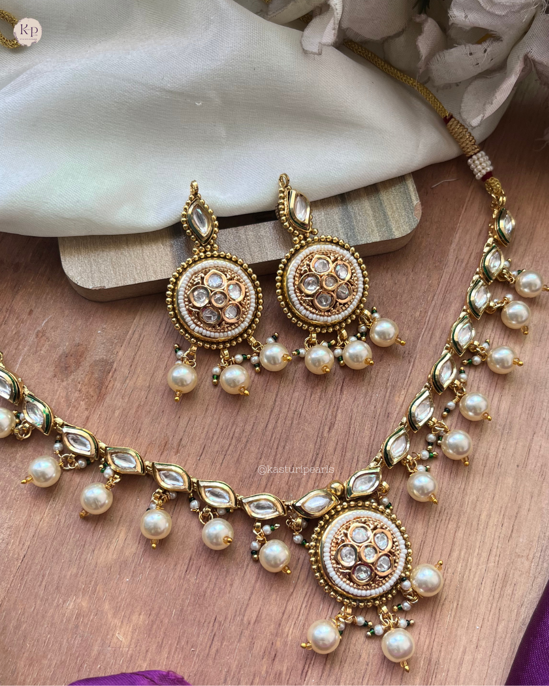 Darshana Antique Kundan Neckset