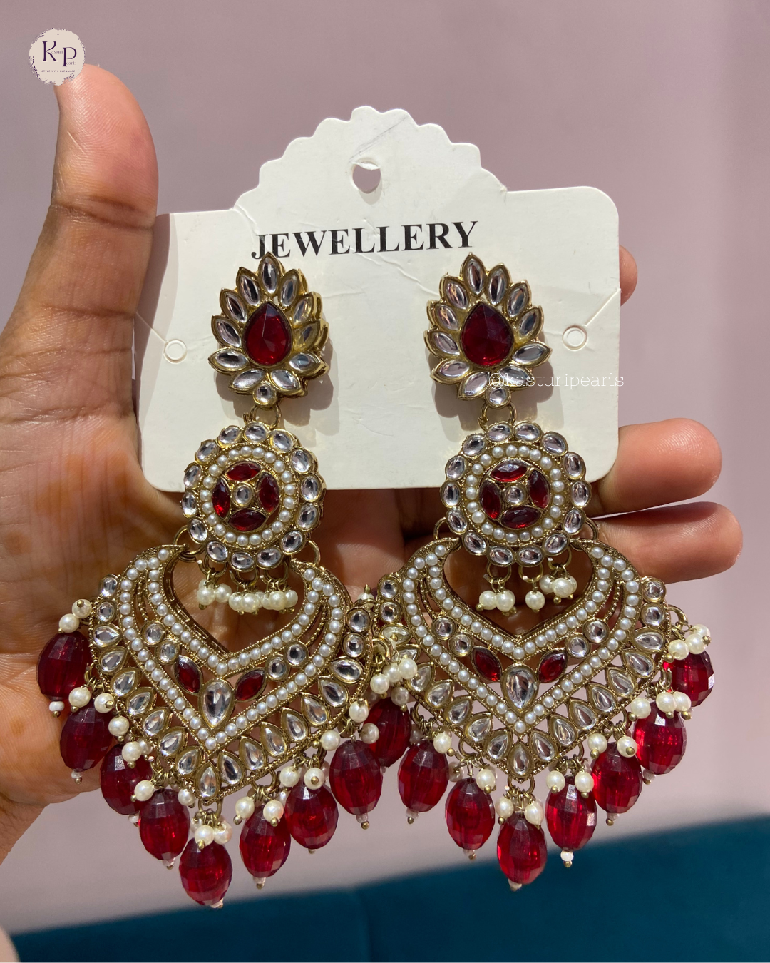 darshita Kundan Earrings