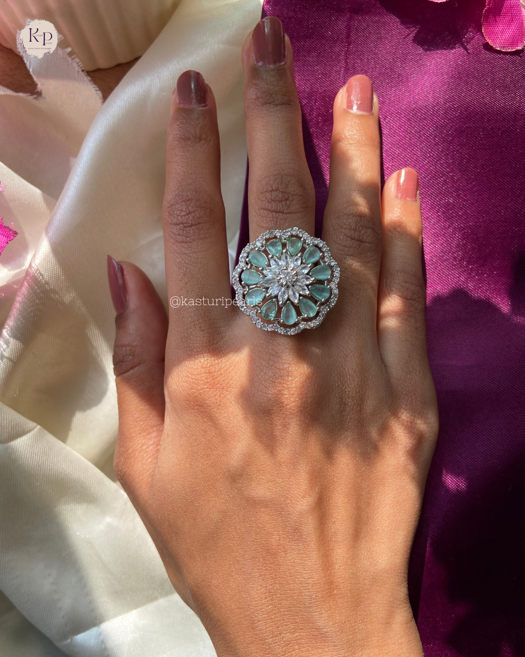 Deepa American Diamond Ring