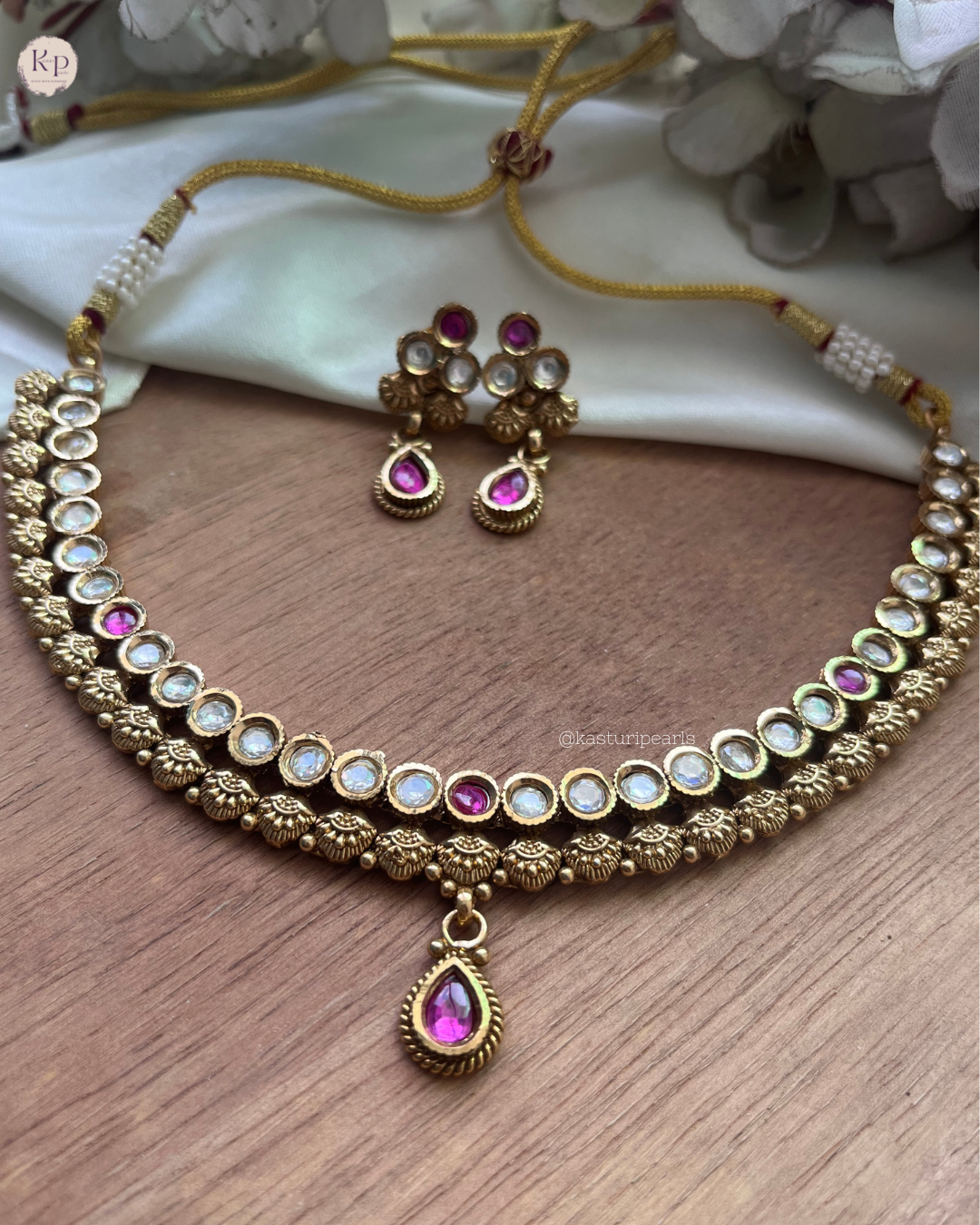 Dhara Antique coper Neckset