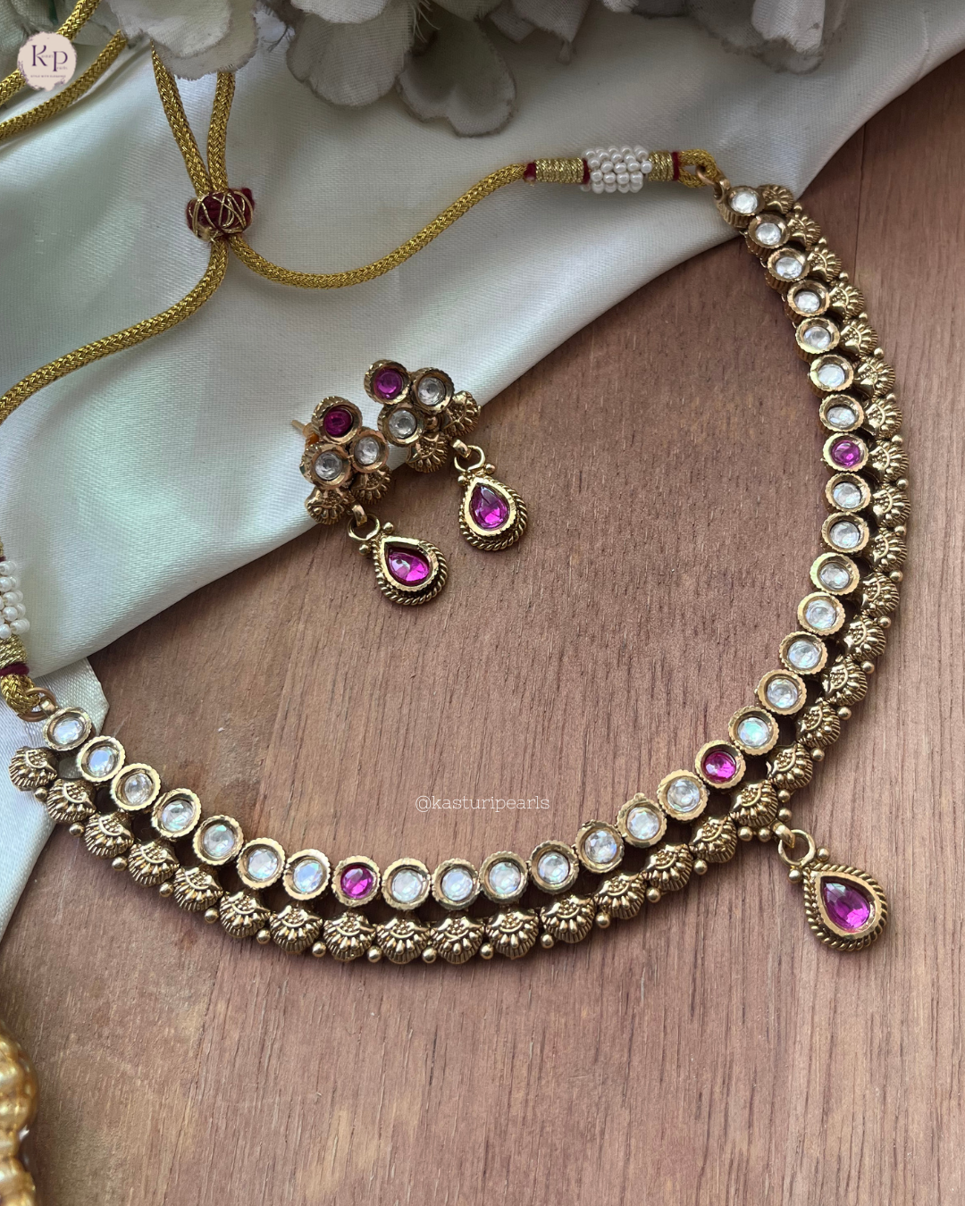 Dhara Antique coper Neckset