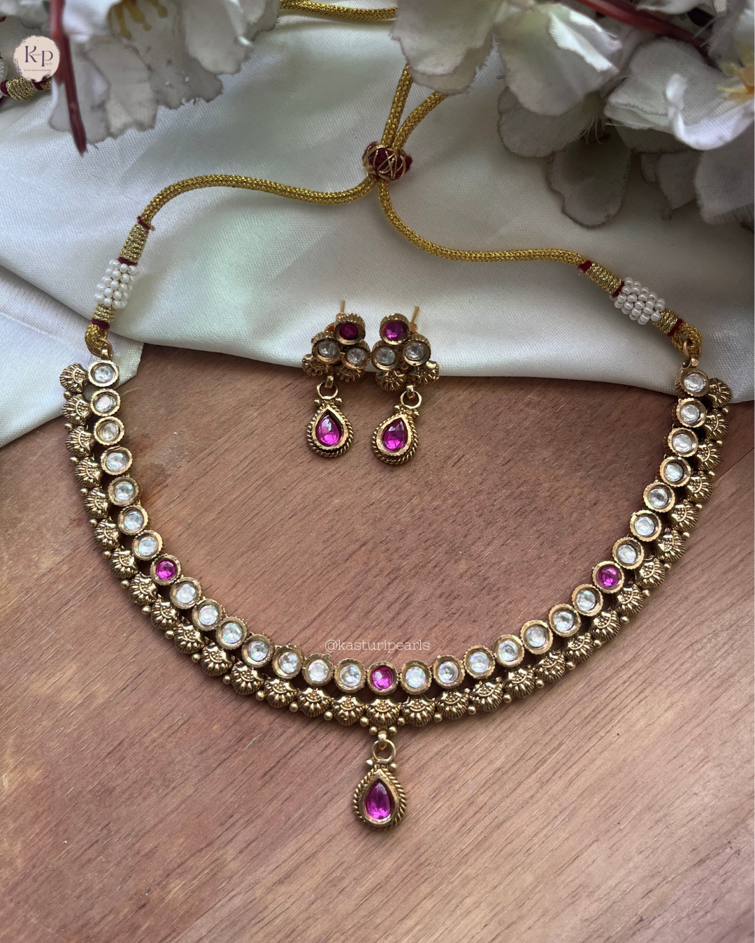 Dhara Antique coper Neckset