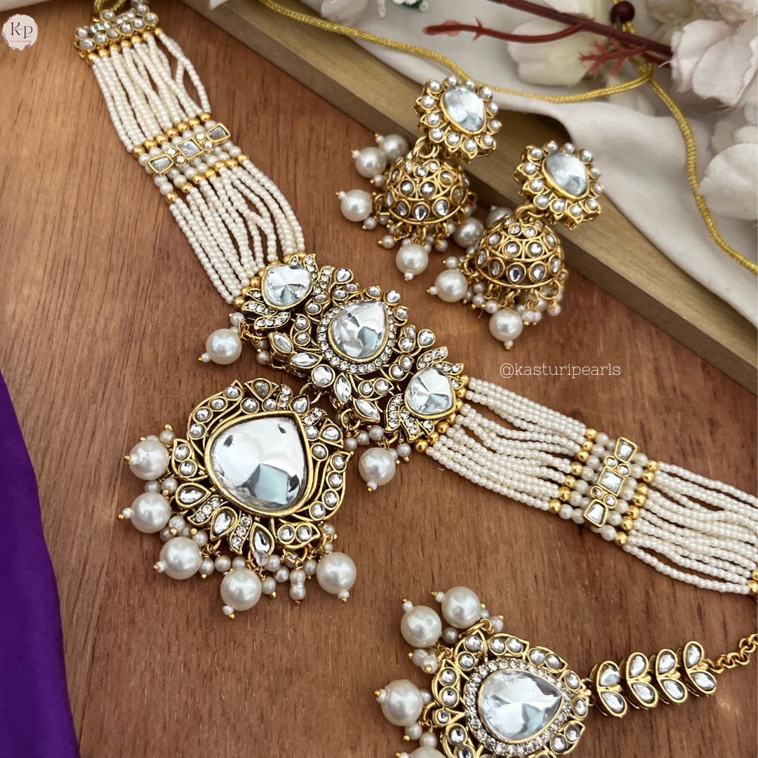 Dhruvi Kundan Choker set