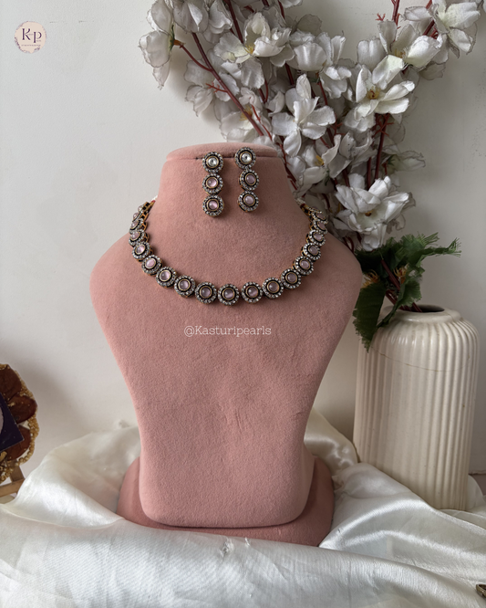 Faria Mehendi Polish Kundan neckset