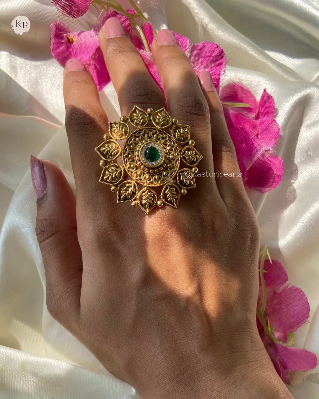 Gargi Antique Copper Ring
