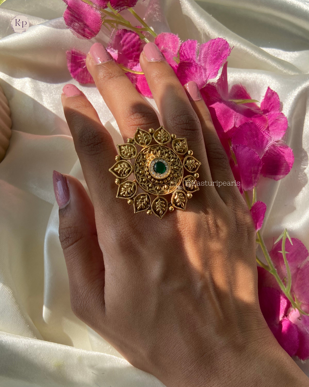 Gargi Antique Copper Ring