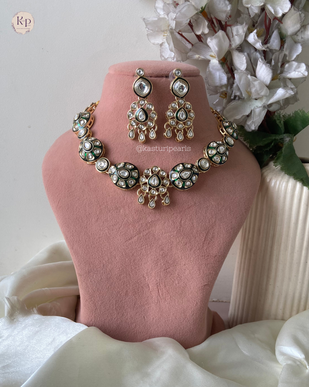 Garima Polki Kundan Neckset