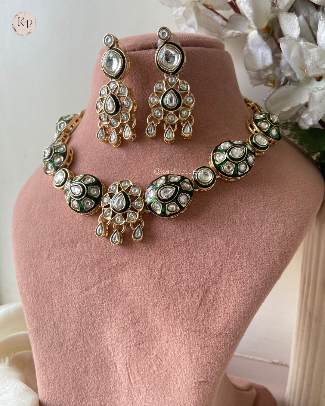Garima Polki Kundan Neckset