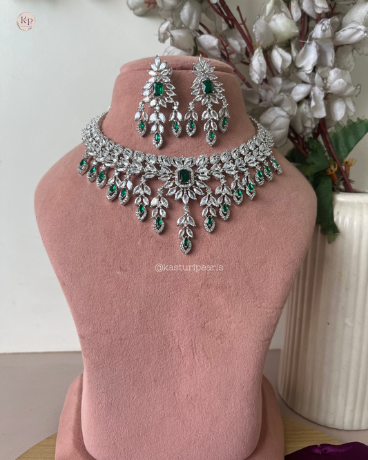 Garima Green AD Neckset