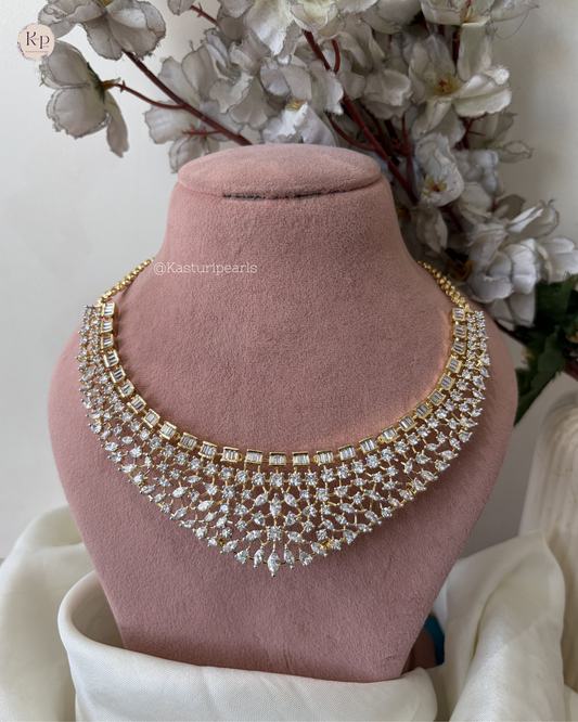 Godavari gold polish neckset
