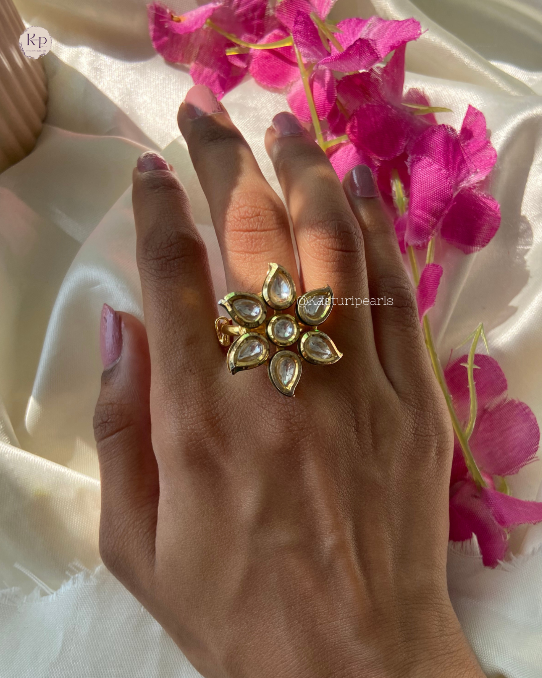 Hansa Antique Copper Ring