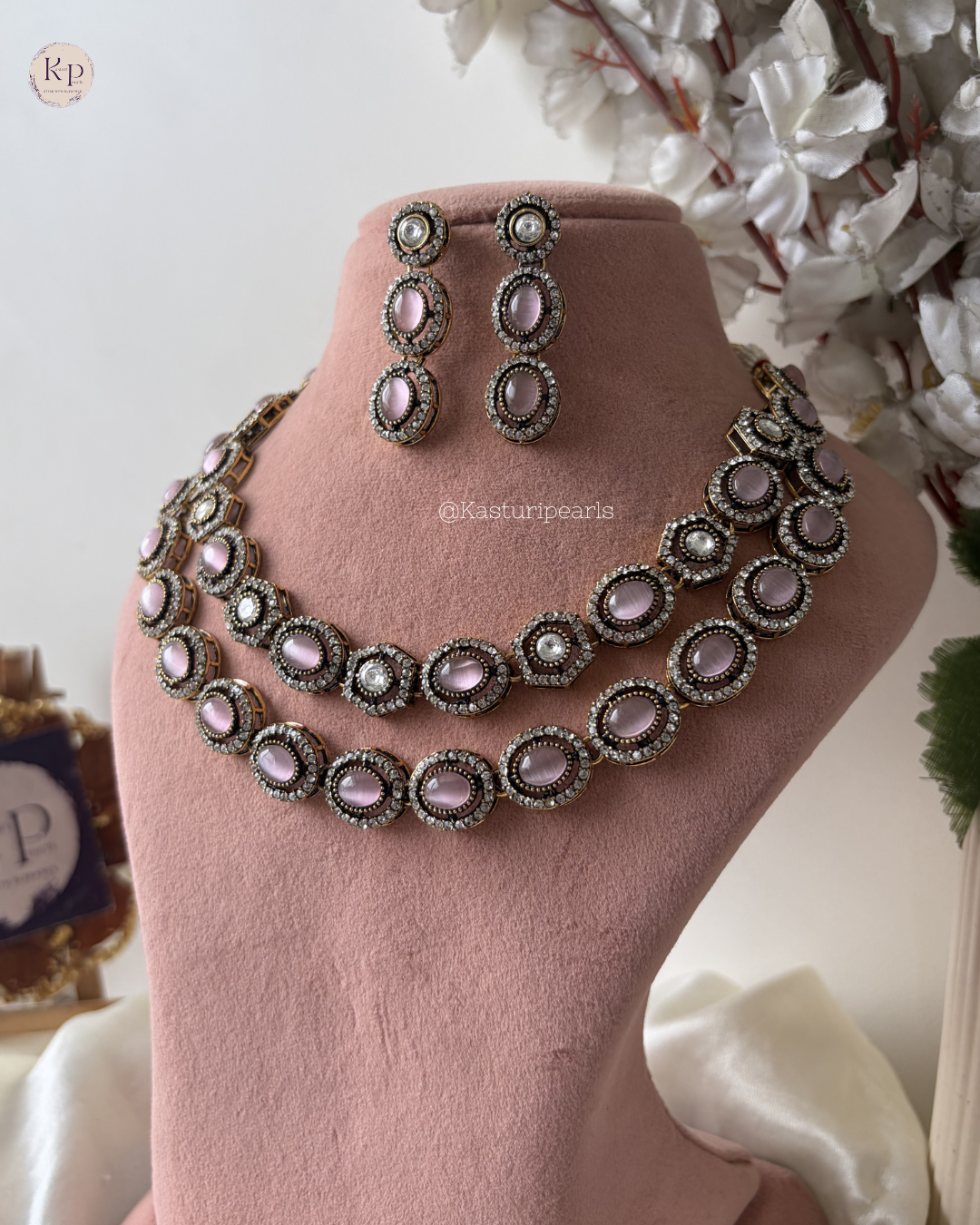 Harshida Mehendi Polish Kundan Neckset