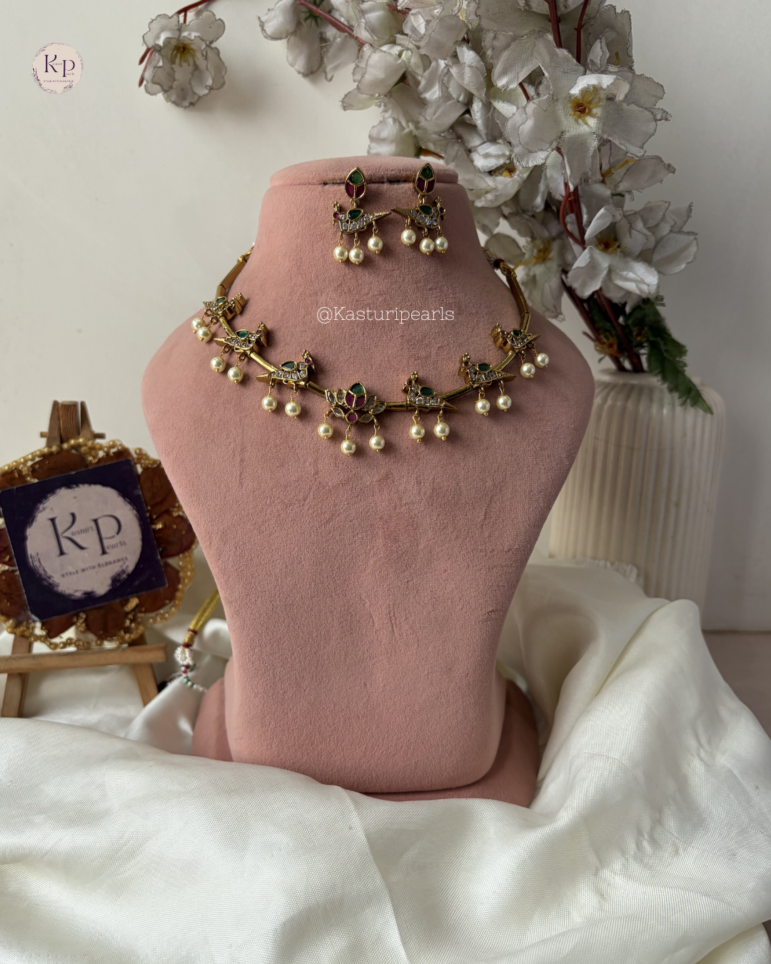 Hetal Temple Neckset