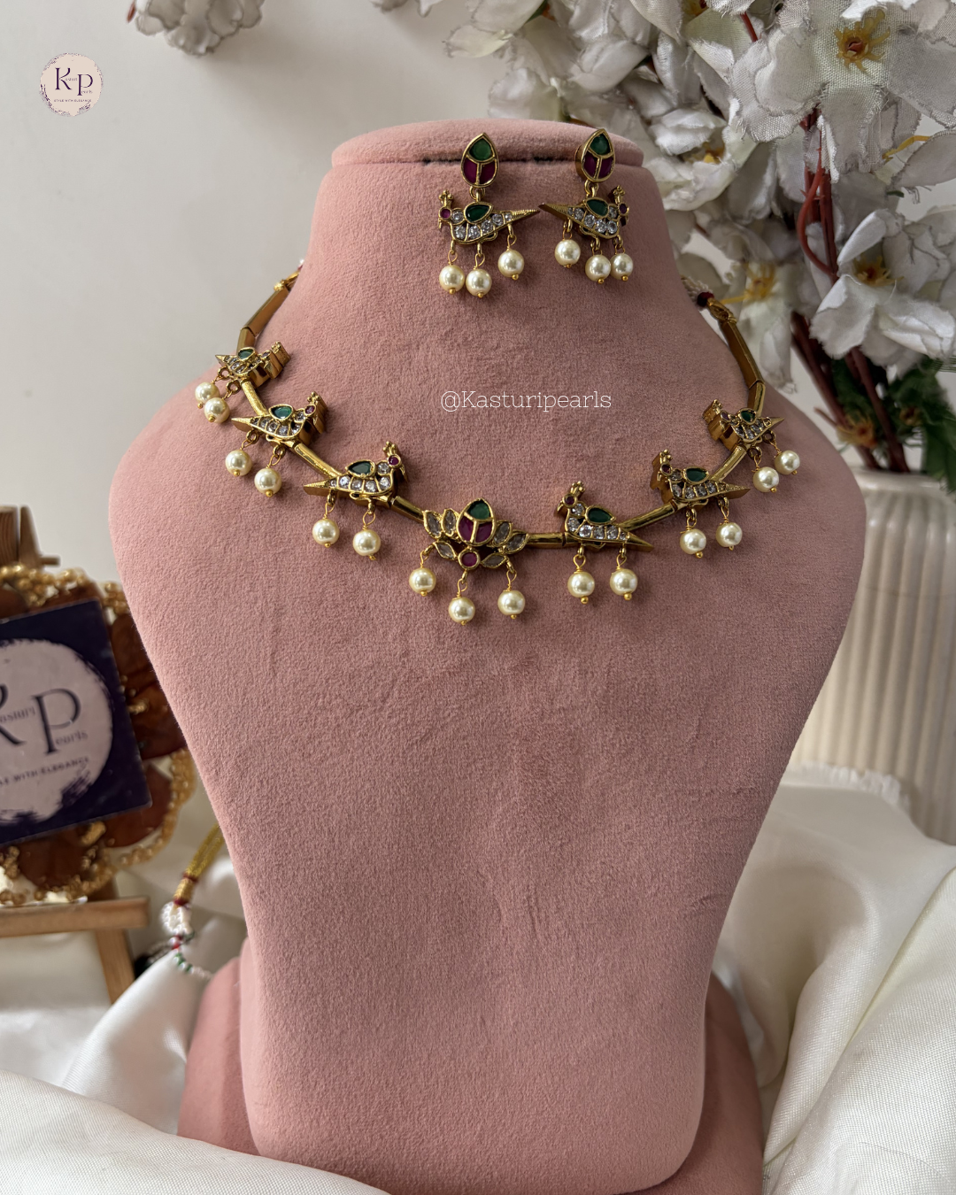 Hetal Temple Neckset