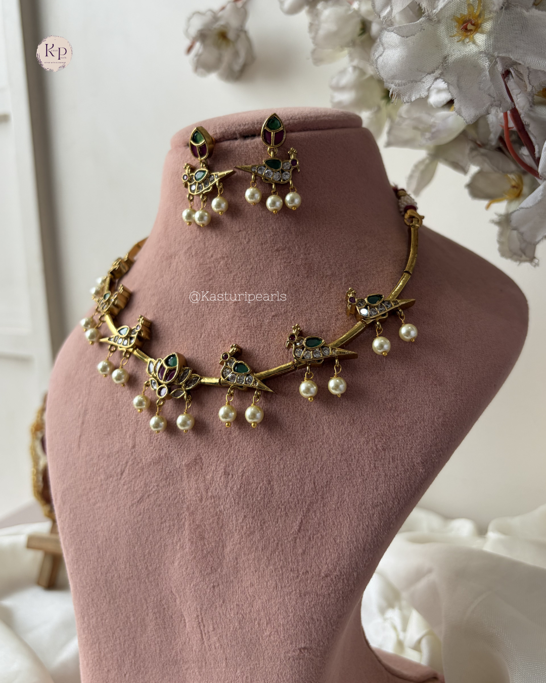 Hetal Temple Neckset