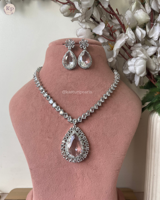Sara American diamond Necklace set
