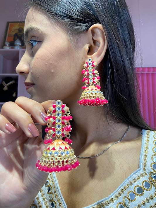 Sahiba Kundan Earrings