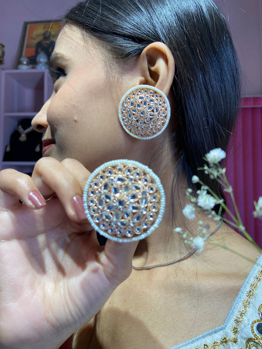 Jiya Rosegold stud
