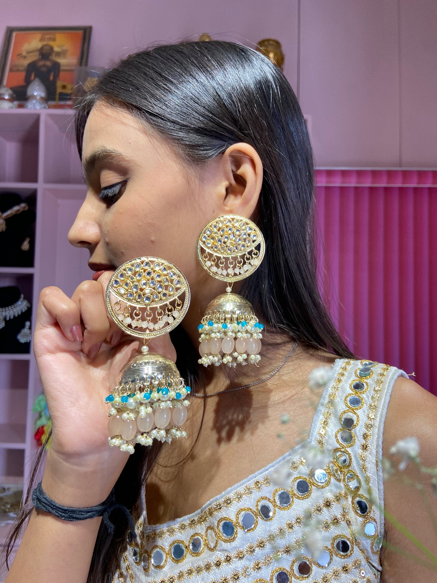 Riva Kundan Earrings
