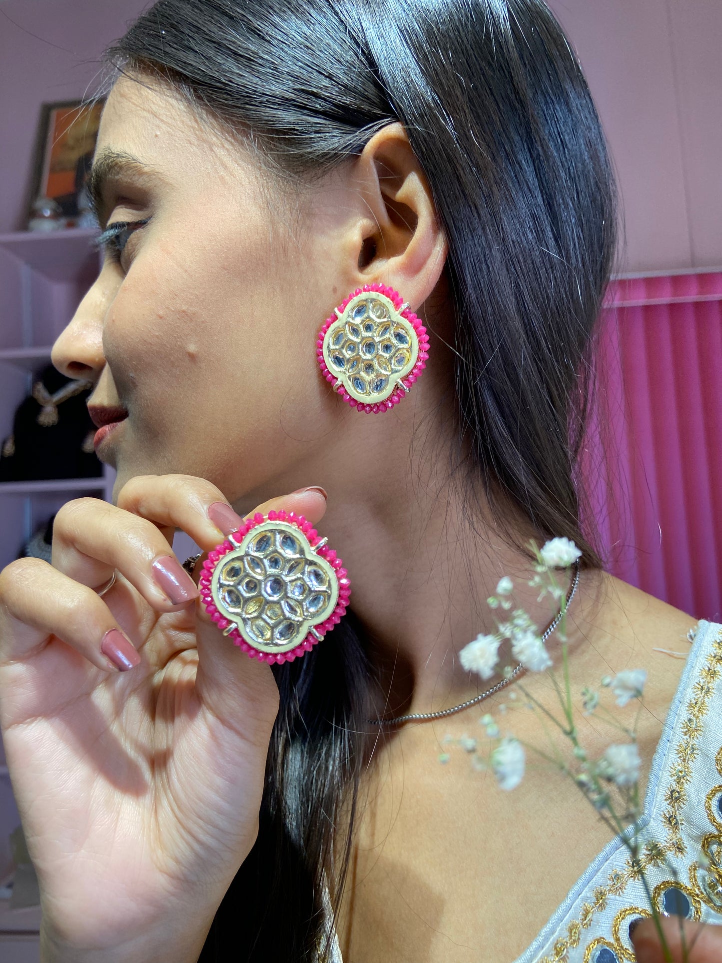 Falak Kundan Earrings