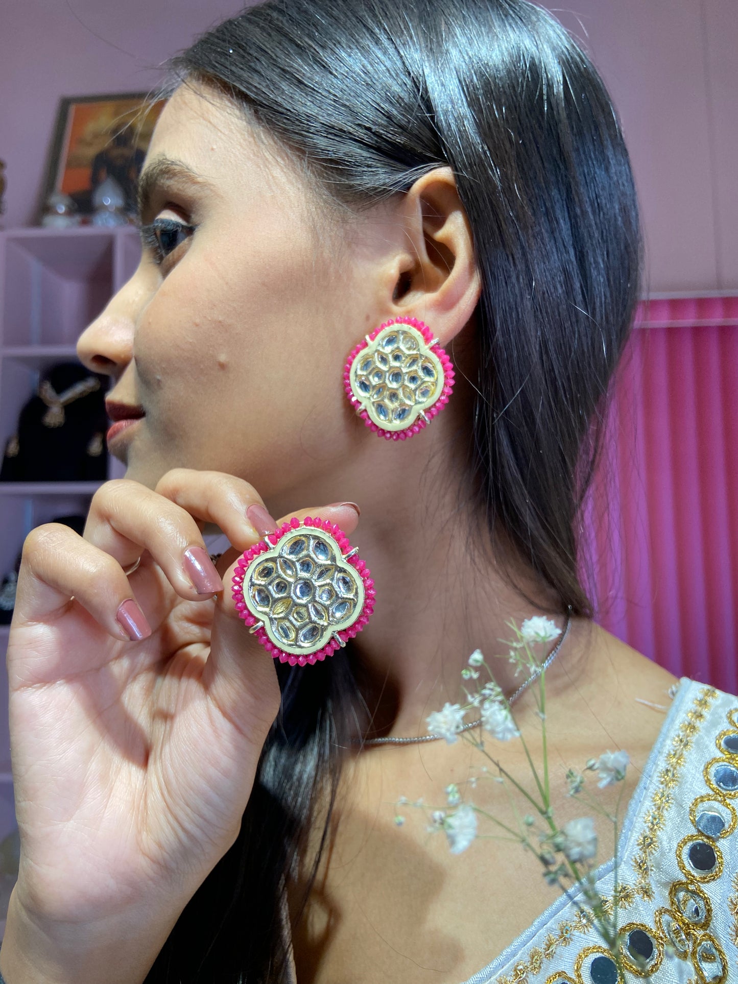 Falak Kundan Earrings