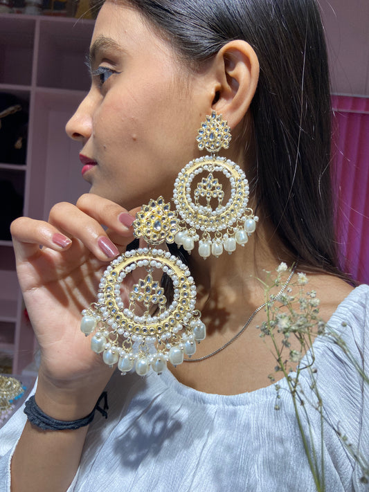 Reena kundan Earrings