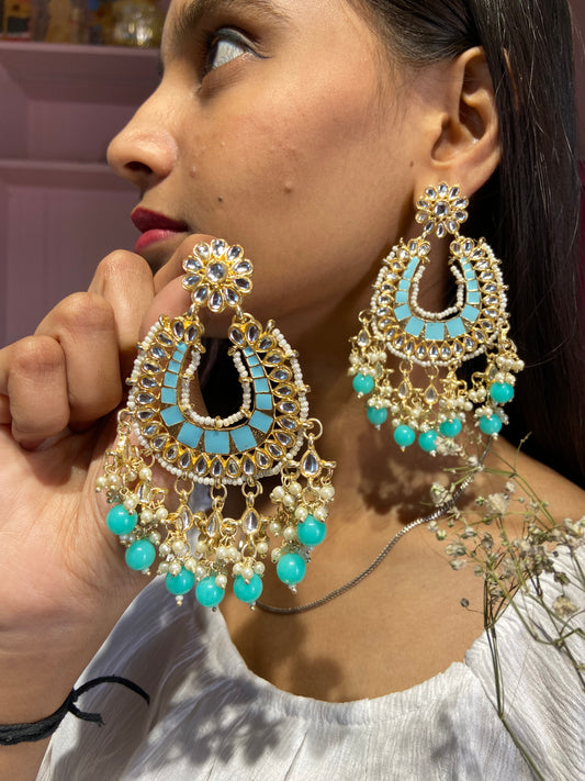 Vidhya Kundan earrings