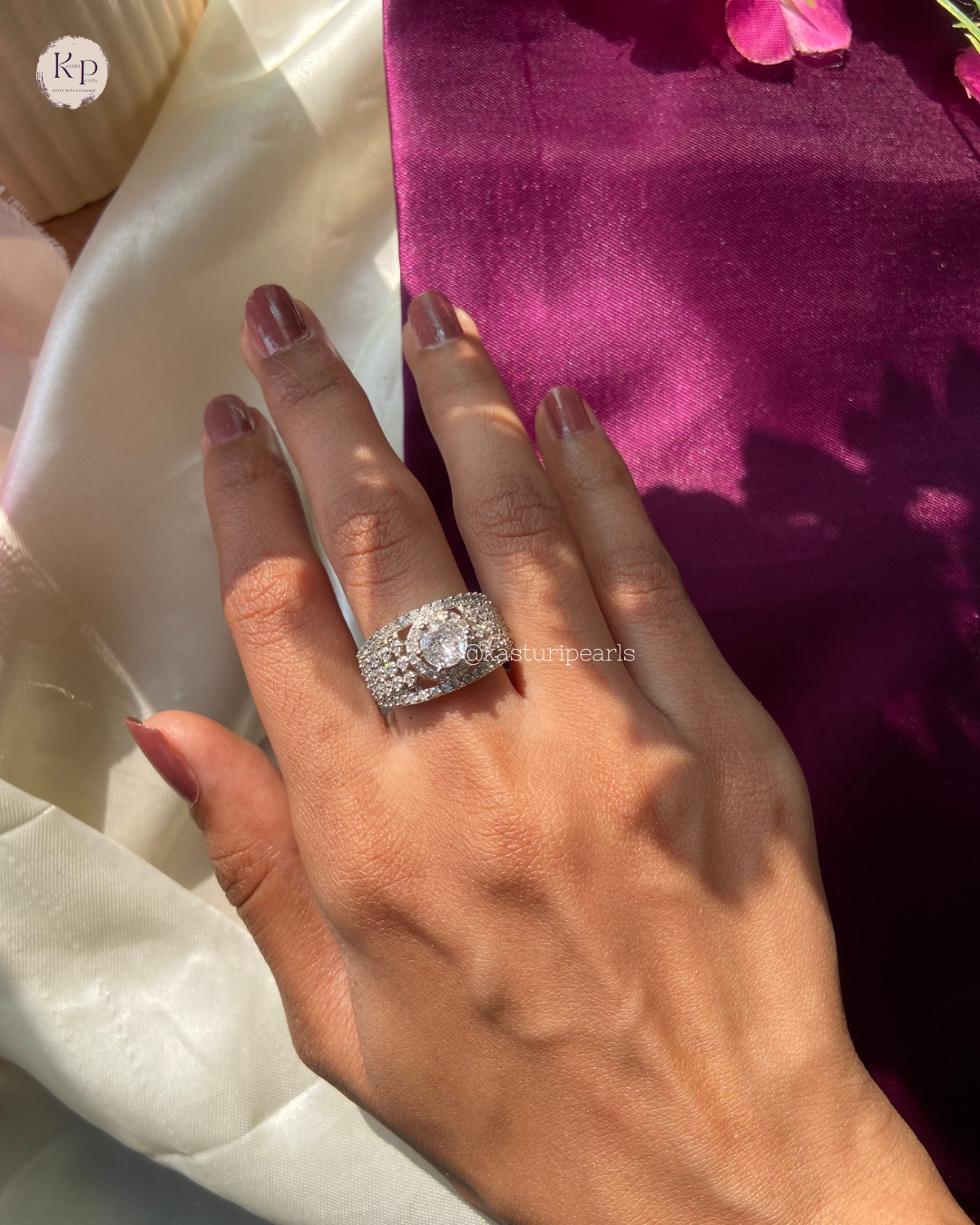 Ishani American Diamond Ring