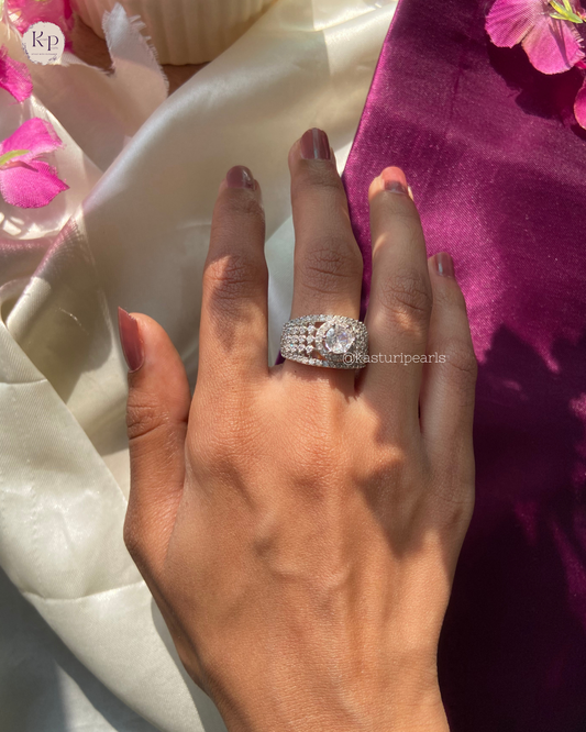 Ishani American Diamond Ring