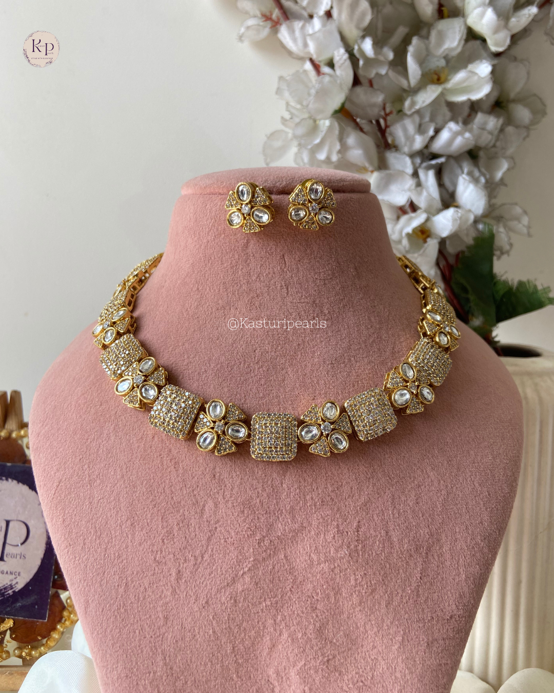 jashika AD necklace set