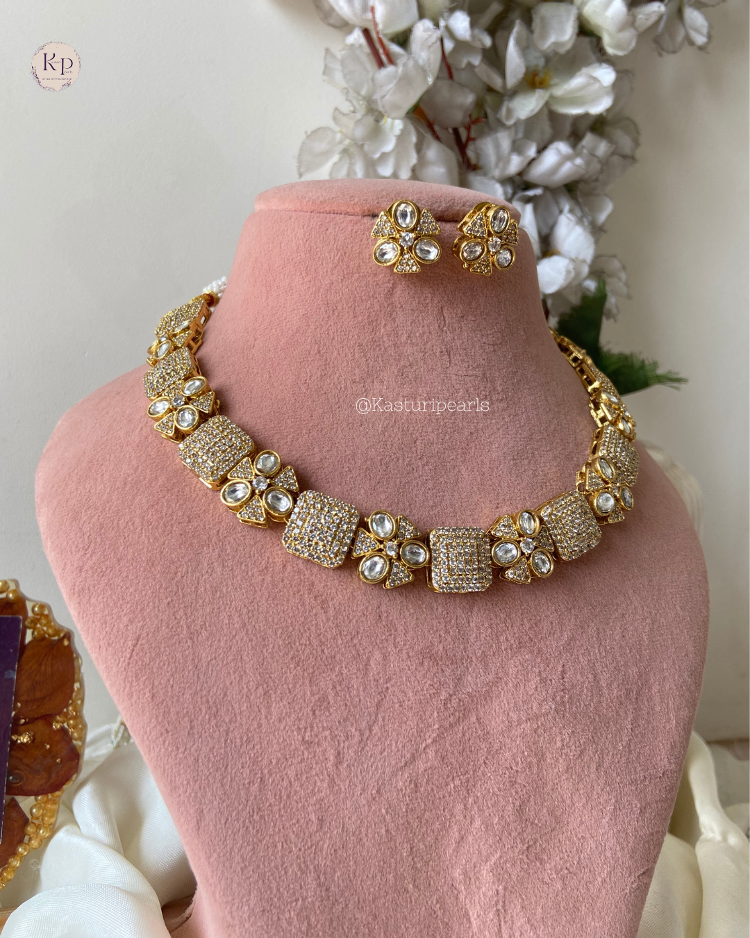 jashika AD necklace set