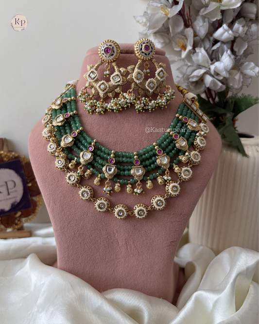 Jasmine Antique Heritage Necklace set