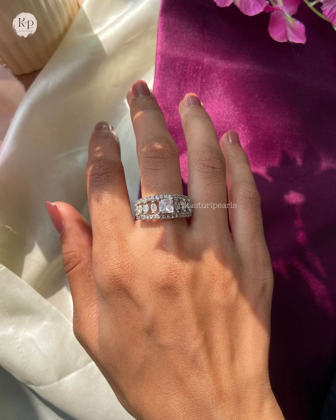 Jheel American Diamond Ring