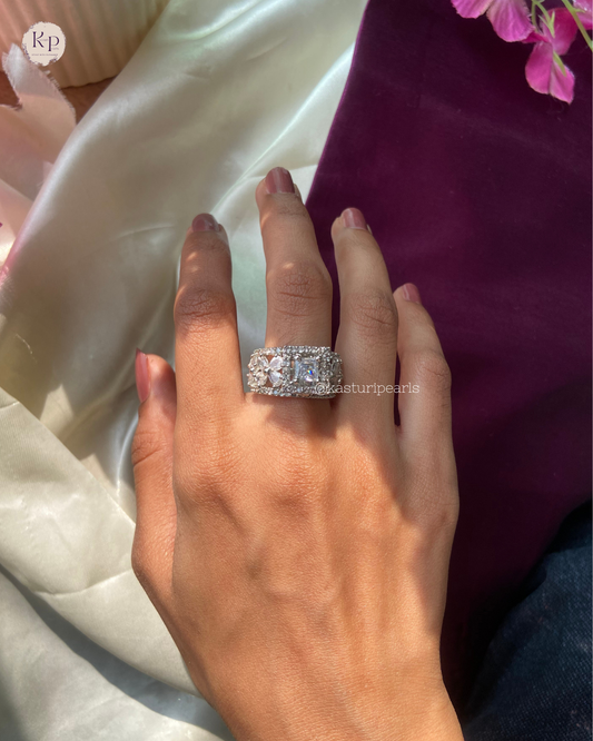 Kamakshi American Diamond Ring