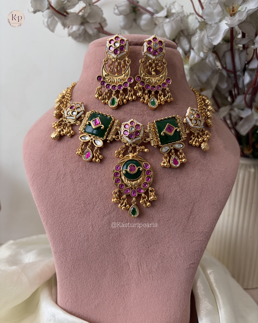 Kamya Antique Heritage Necklace set